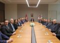 KKTC Cumhurbaşkanı Erhürman, RTÜK Başkanı Daniş ve beraberindeki heyeti kabul etti