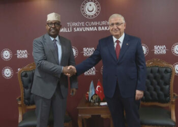 Milli Savunma Bakanı Yaşar Güler, Somali Savunma Bakanı Ahmed Fiqi ile görüştü
