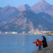 Antalya'da Hıdırellez dilekleri, günün ilk ışıklarıyla suyla buluştu