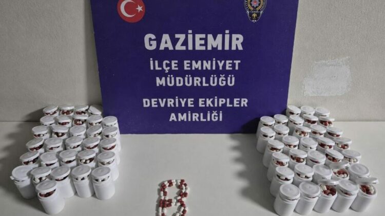 Takside 3 bin sentetik hap ile yakalanıp, gözaltına alındı