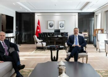 Bakan Fidan, BM Genel Sekreteri'nin Özel Temsilcisi Arnault ile görüştü