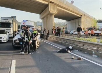Tekirdağ'da bariyerlere çarpan motosikletteki Ela öldü, sürücü yaralandı