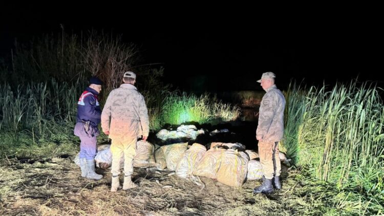 Van'da kacak inci kefali avlayan 7 kişi suçüstü yakalandı