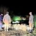 Van'da kacak inci kefali avlayan 7 kişi suçüstü yakalandı