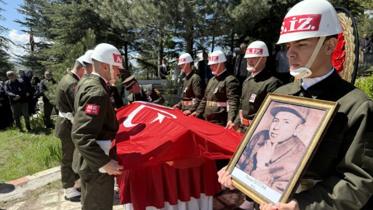 Şehit onbaşının cenazesi, 61 yıl sonra memleketi Tokat'ta getirilip defnedildi