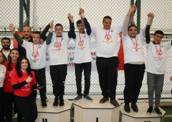 Malatya’da özel sporcular sahada iz bıraktı