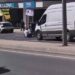 Ataşehir'de tekmeli yumruklu yol verme kavgası kamerada