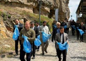 Kapadokya’nın doğu girişinde yer alan Erdemli Vadisi’nde çevre farkındalığı