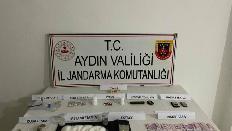 Aydın'da iki ayrı adrese uyuşturucu operasyonu: 5 gözaltı