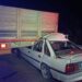 TIR'a çarpan otomobilin sürücüsü öldü, 1 ağır yaralı