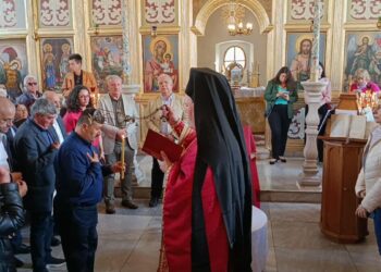 Bulgar Ortodoks Sveti Georgi Kilisesi'ndeki ayin iptal edildi