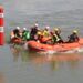 Okul Sporları Rafting Şampiyonası'nda halay ve horon aynı alanda buluştu