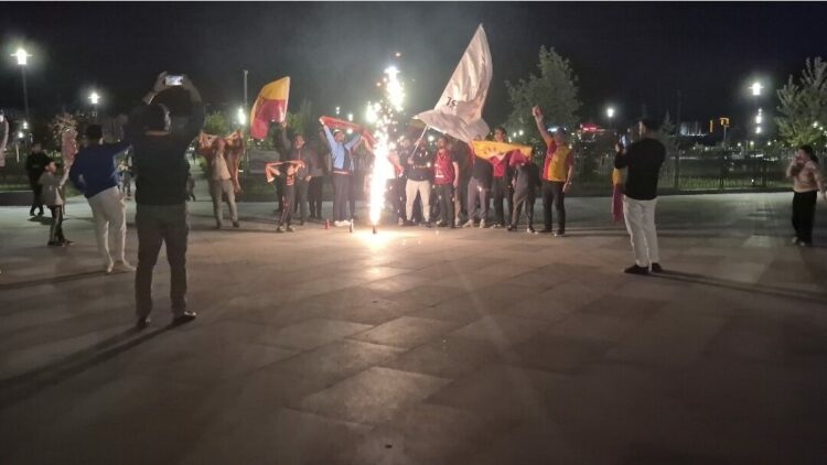 Galatasaray'ın şampiyonluğu Malatya'da coşkuyla kutlandı