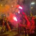 Zonguldak'ta Galatasaray taraftarları sokakta