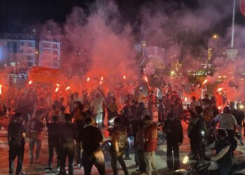 Osmaniye’de Galatasaray’ın şampiyonluğu kutlandı