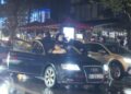 Bağdat Caddesi'nde Galatasaray taraftarlarına tepki