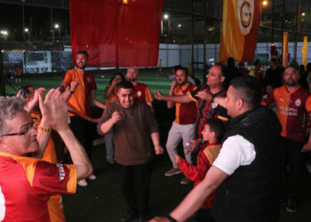 Galatasaray'ın şampiyonluğu Denizli'de kutlandı