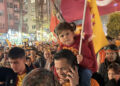 Kütahya'da Galatasaray'ın şampiyonluğu coşkuyla kutlandı