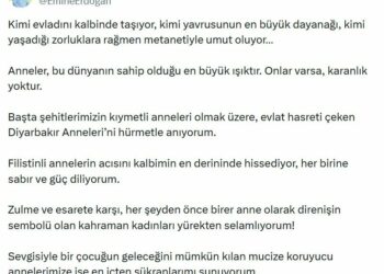 Emine Erdoğan'dan 'Anneler Günü' paylaşımı
