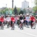 Anneler Günü'nde aileler Kayseri’de pedal çevirdi