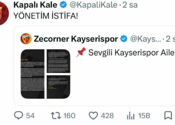 Kayserispor Başkanı Açıkalın’a taraftar grubundan istifa çağrısı