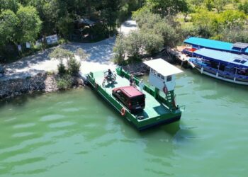 Muğla'da 1,5 saatlik yol, feribotla 1,5 dakika