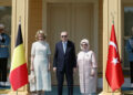 Cumhurbaşkanı Recep Tayyip Erdoğan, Belçika Kraliçesi Mathilde’yi kabul etti