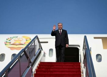 Tacikistan Cumhurbaşkanı İmamali Rahman, Çin’de