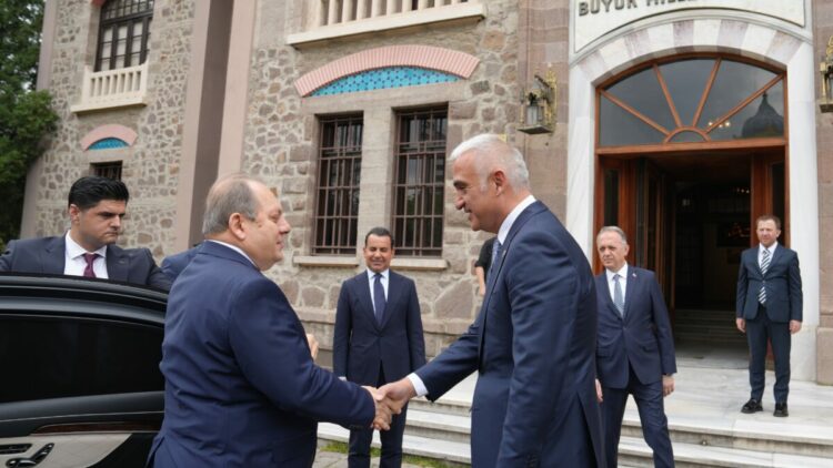 Bakan Ersoy, Yargıtay Başkanı Kerkez'i Cumhuriyet Müzesi'nde ağırladı