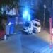 Otomobille çarpışan motosikletin sürücüsü yaralandı; kaza kamerada