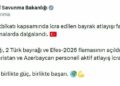 2026 Tatbikatı'nda 53 bayrak gökyüzünde dalgalandı
