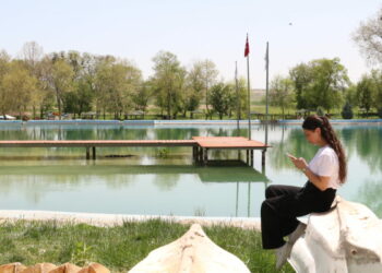 Kuruyan Sakaryabaşı Göleti, yapılan çalışmayla yeniden canlandı