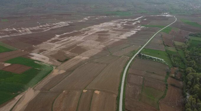 Çorum'da sağanak sele neden oldu