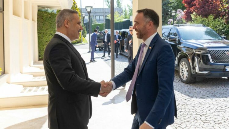 Bakan Fidan, Belçika Başbakan Yardımcısı Prevot ile görüştü
