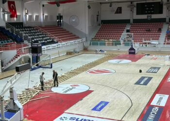 Petkimspor'un salonu bakıma girdi