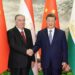 Çin Devlet Başkanı Şi, Tacikistan Cumhurbaşkanı Rahman ile bir araya geldi