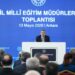 Bakan Tekin, il milli eğitim müdürleriyle bir araya geldi