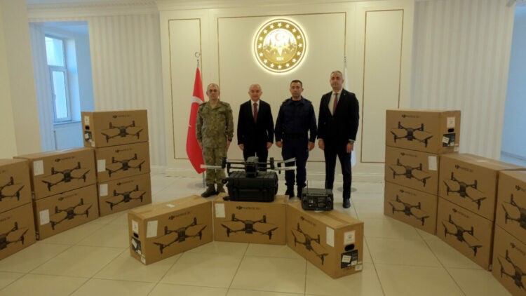 Kırklareli’de sınır güvenliğinde kullanılmak üzere 17 İHA desteği