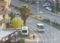 Trafikte geri geri giden minibüsün sürücüsüne 20 bin TL ceza