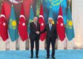 Cumhurbaşkanı Erdoğan, Kazakistan Cumhurbaşkanı Tokayev ile bir araya geldi