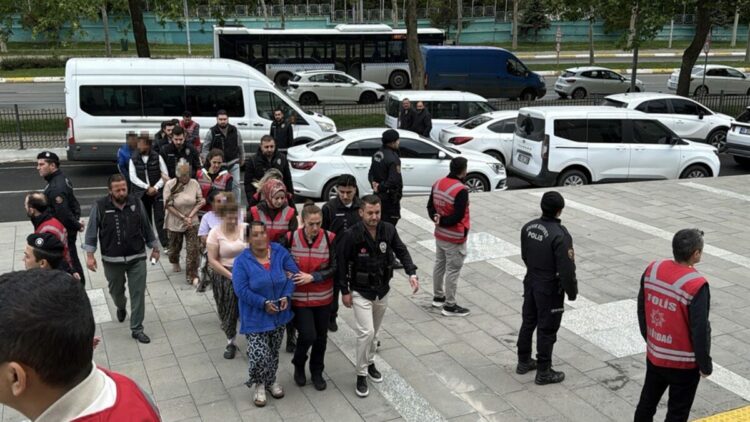 Tekirdağ’da 'torbacı' operasyonu: 20 gözaltı