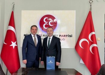 Stratex Yönetim Kurulu Başkanı Yeniçeri’den MHP Bakırköy İlçe Başkanı İnan’a ziyaret
