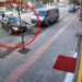 Otomobiliyle park halindeki 5 araca çarpıp kaçtı; o anlar kamerada