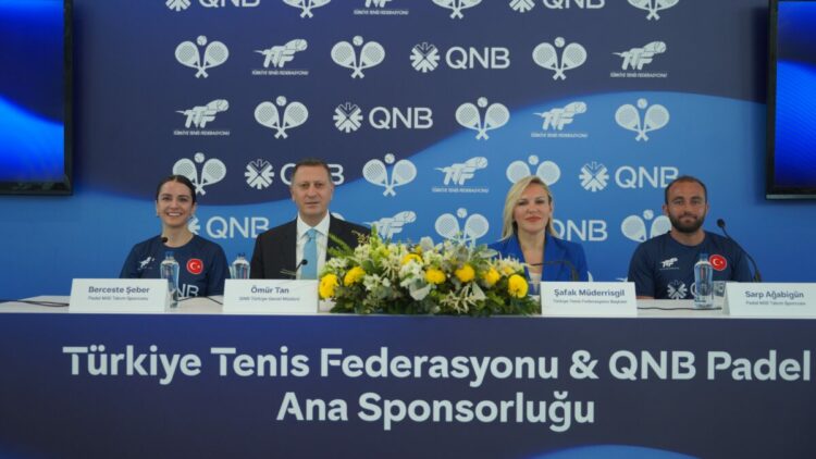 QNB Türkiye ve Türkiye Tenis Federasyonu’ndan padelin geleceği için iş birliği