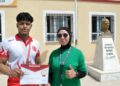 Türkiye şampiyonu, okulunda davul zurna ile karşılandı