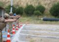 İzmir Foça'da 'Jandarma Piyade Tüfeği ve Tabanca Atış Yarışması' başladı