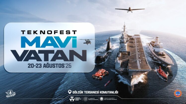 TEKNOFEST Mavi Vatan 20-23 Ağustos’ta Gölcük’te