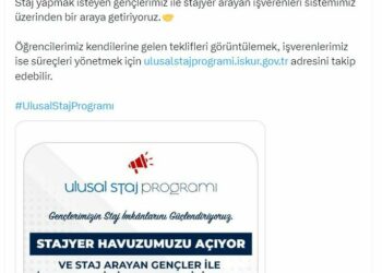 Bakan Işıkhan: Staj yapmak isteyenler ile stajyer arayan işverenleri bir araya getiriyoruz
