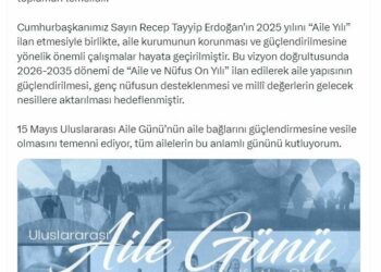 İletişim Başkanı Duran'dan 'Aile Günü' mesajı