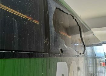 Bodrum FK takım otobüsüne taşlı ve yumurtalı saldırı